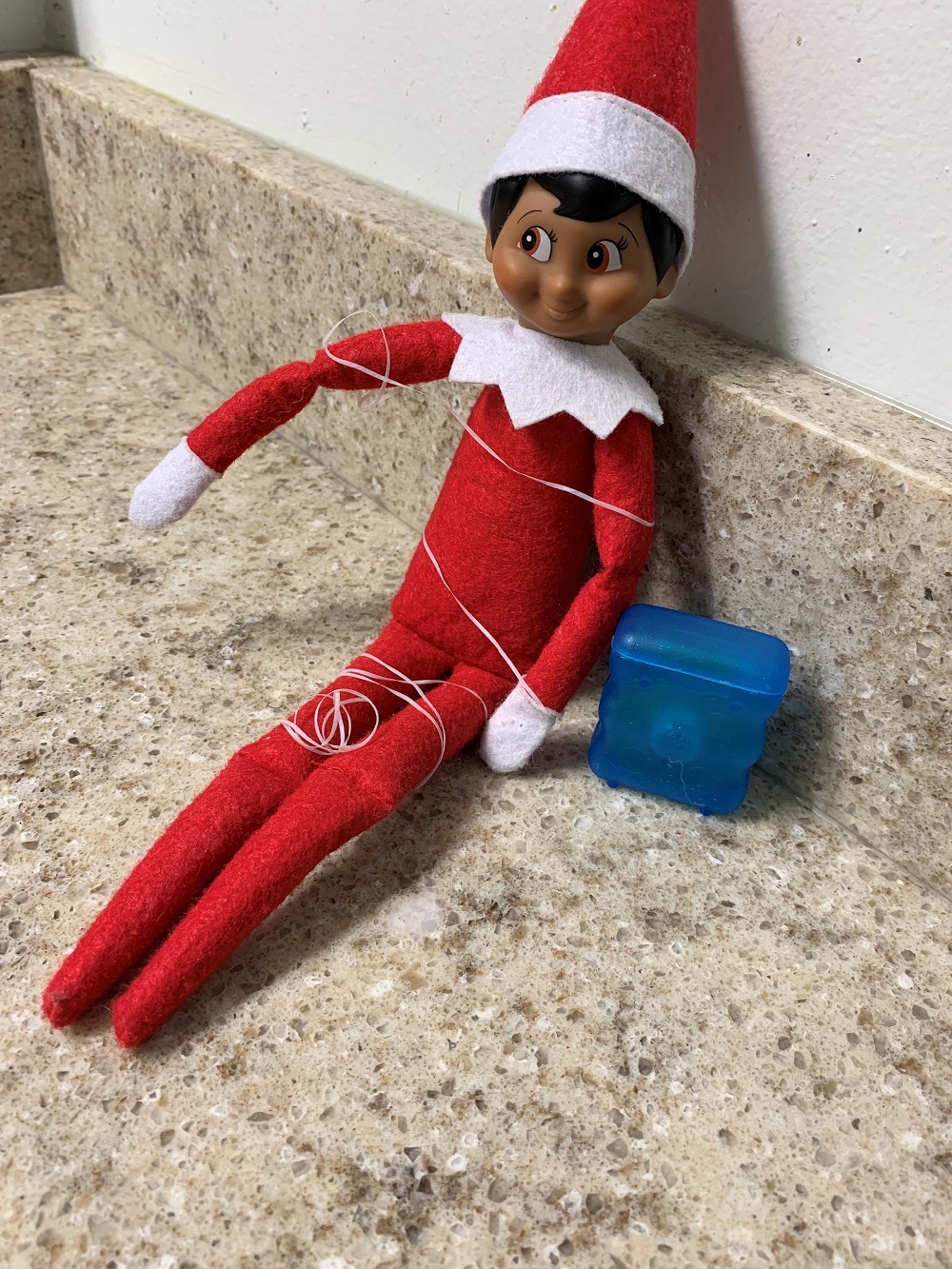 Elf on the Shelf Ideas - toilet paper4