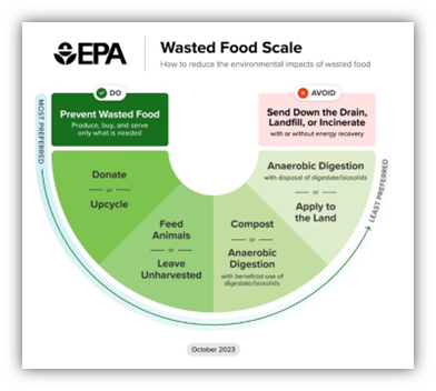 Instead of wasting excess food, consider alternatives such as donating or composting.