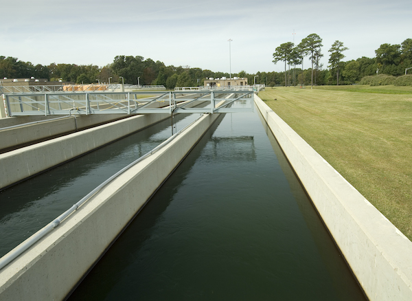 Chlorine disinfection at HRSD’s Nansemond Treatment Plant in Suffolk, Virginia