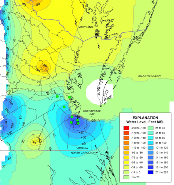 Potomac Aquifer Diminishing Resource with SWIFT