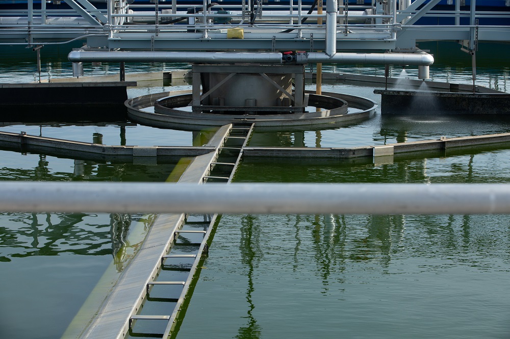 Wastewater Treatment Plant Tank