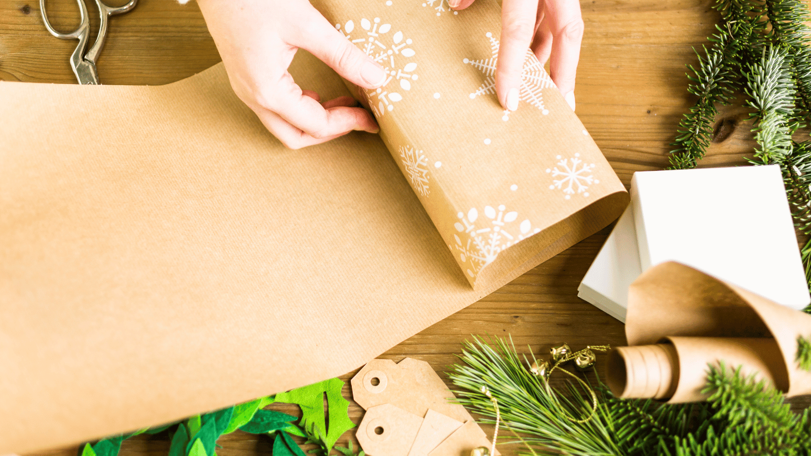 sustainable gift wrapping