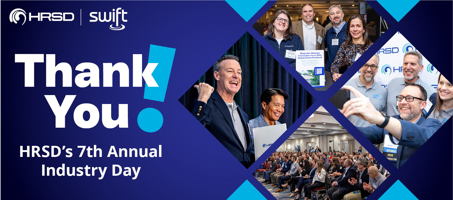 HRSD Industry Day thank you flyer