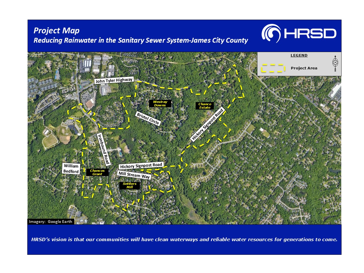 Reducing Rain Watter James CIty County